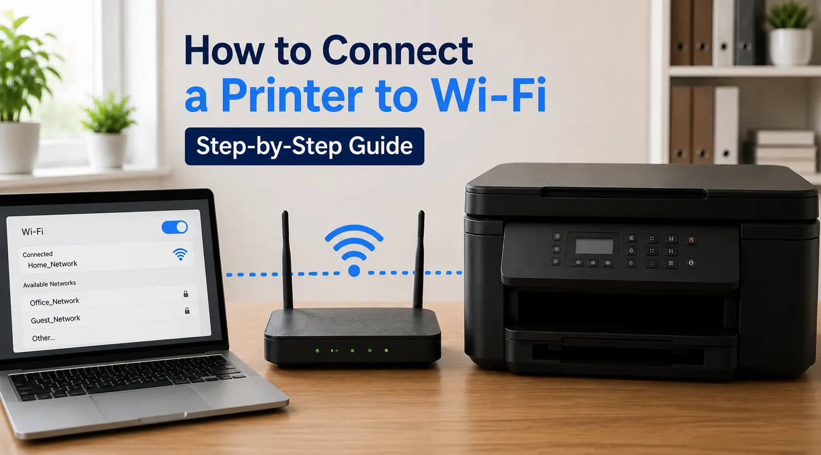 How to Connect Printer to Wi-Fi